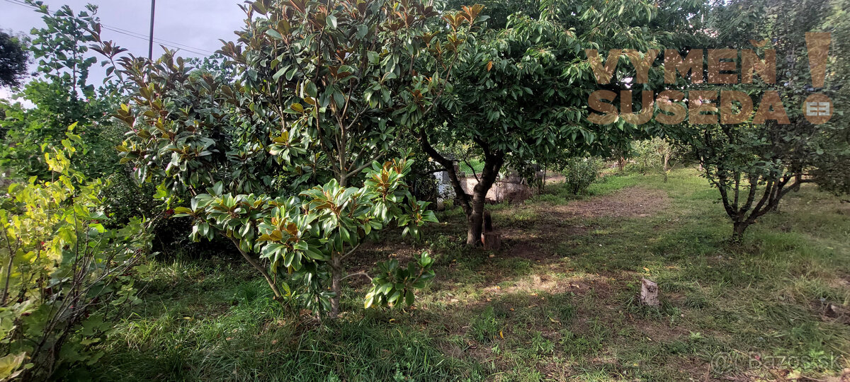 VYMEŇ SUSEDA - POZEMOK 395.00 m2 - REKREAČNÁ CHATA, ULICA N - 7