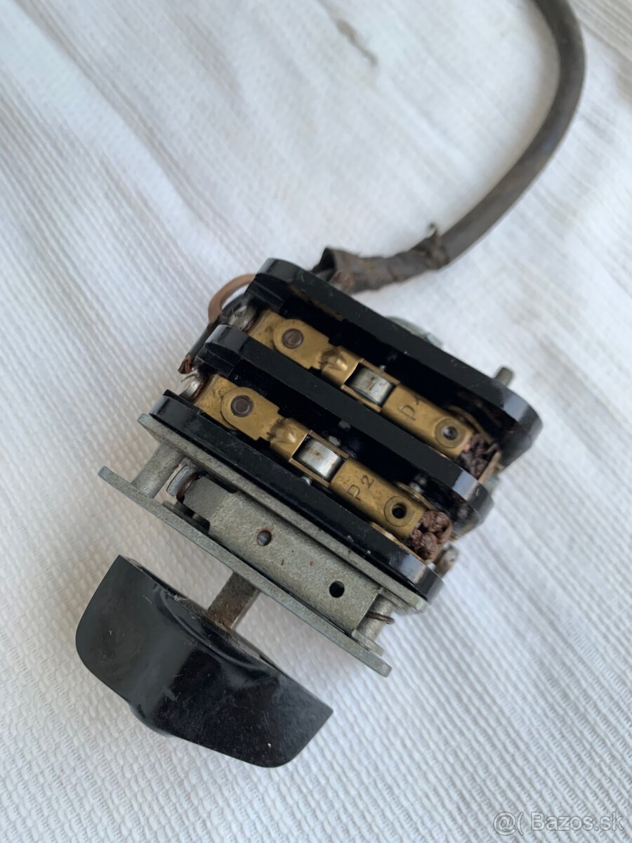 Staré spínače / prepínače / vypínače - 7