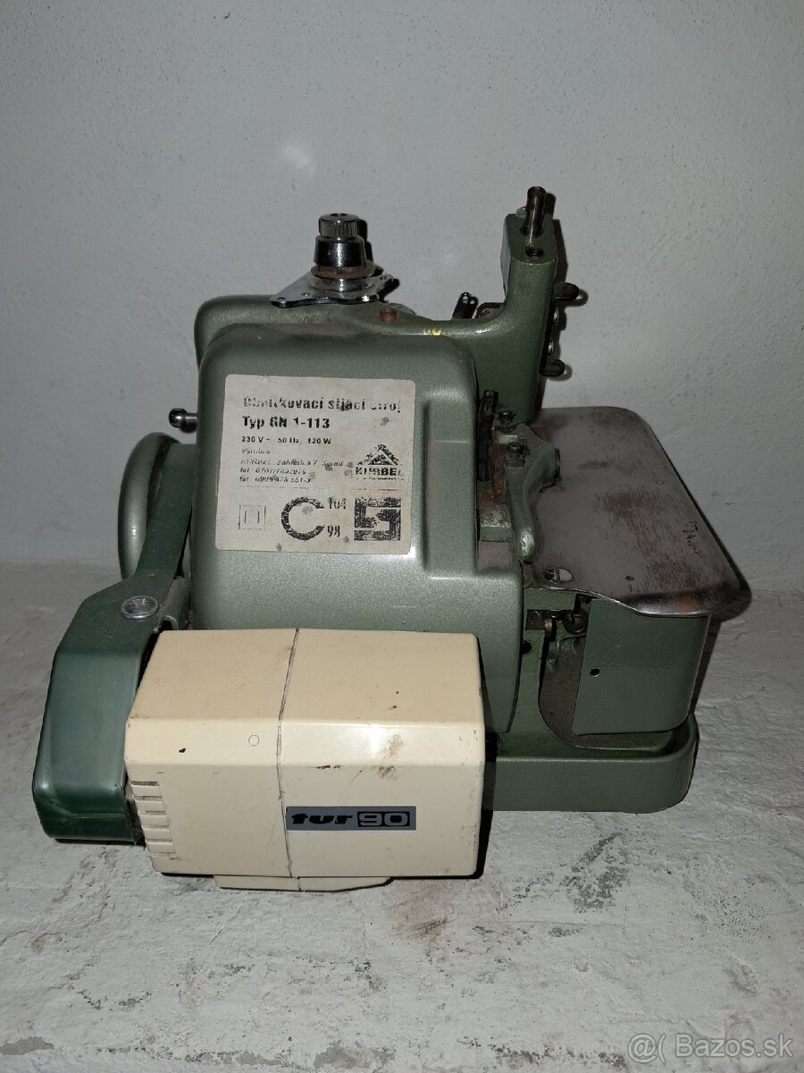 Obnitkovací šijací stroj - 7
