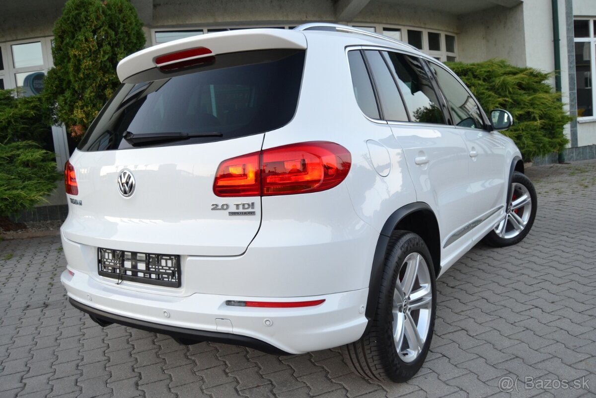 VW TIGUAN 2.0 TDI R LINE 4 MOTION, ALU R18, BIXENÓNY, CHRÓM - 7