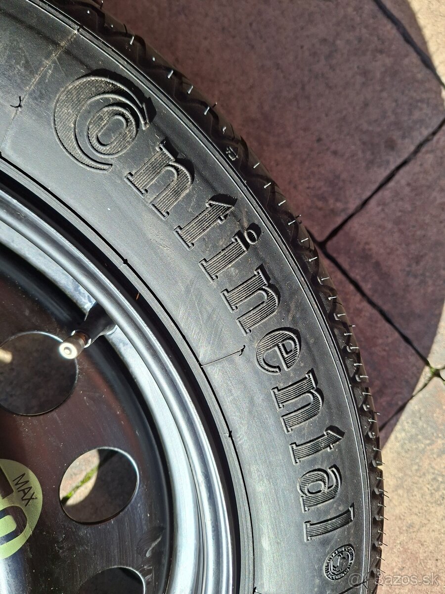 Predám rezervné koleso úzken Bmw-3,-5,- spolu zdvihákom-R17 - 7