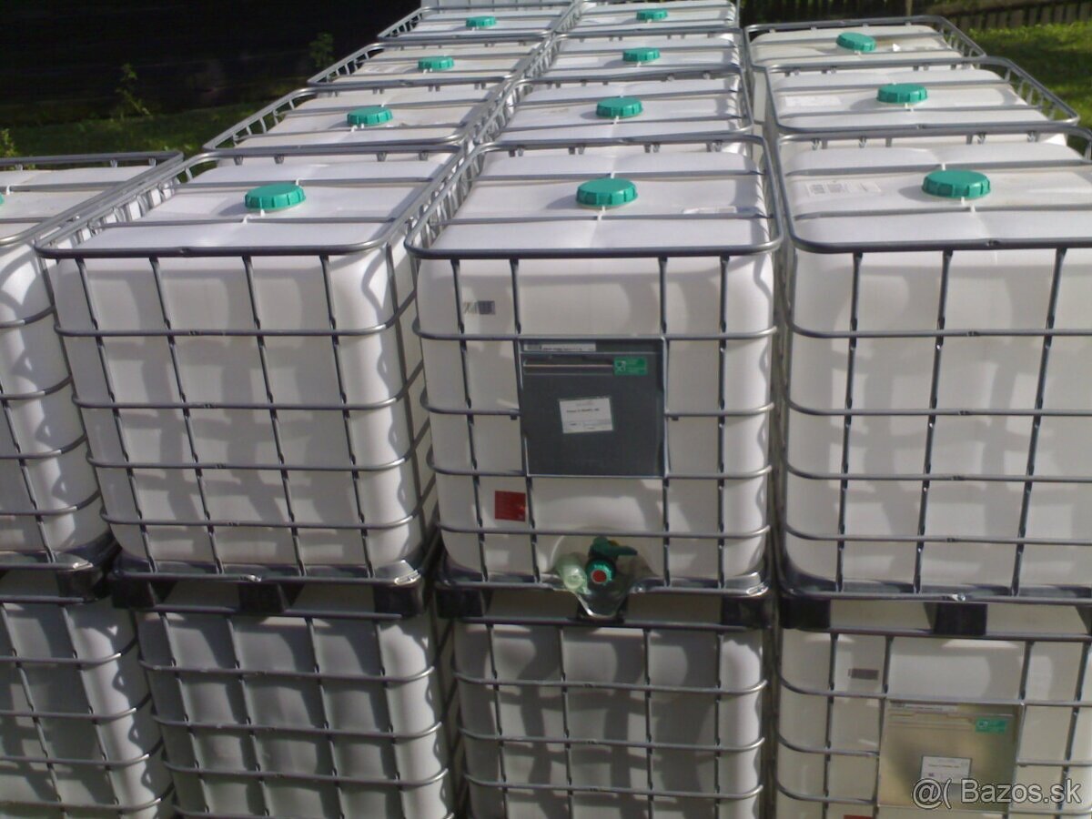 Certifikované potravinárske 1000l IBC kontajnery - 7