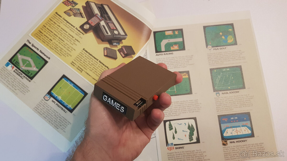 Intellivision multikarta – 130 hier + zoznam, manuál - 7