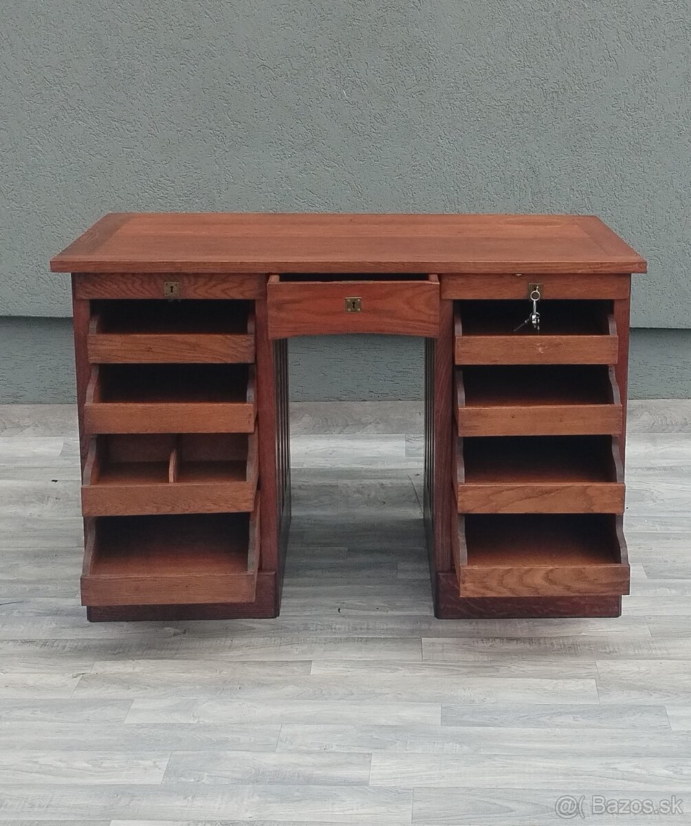 Stôl písací roletový. - 7