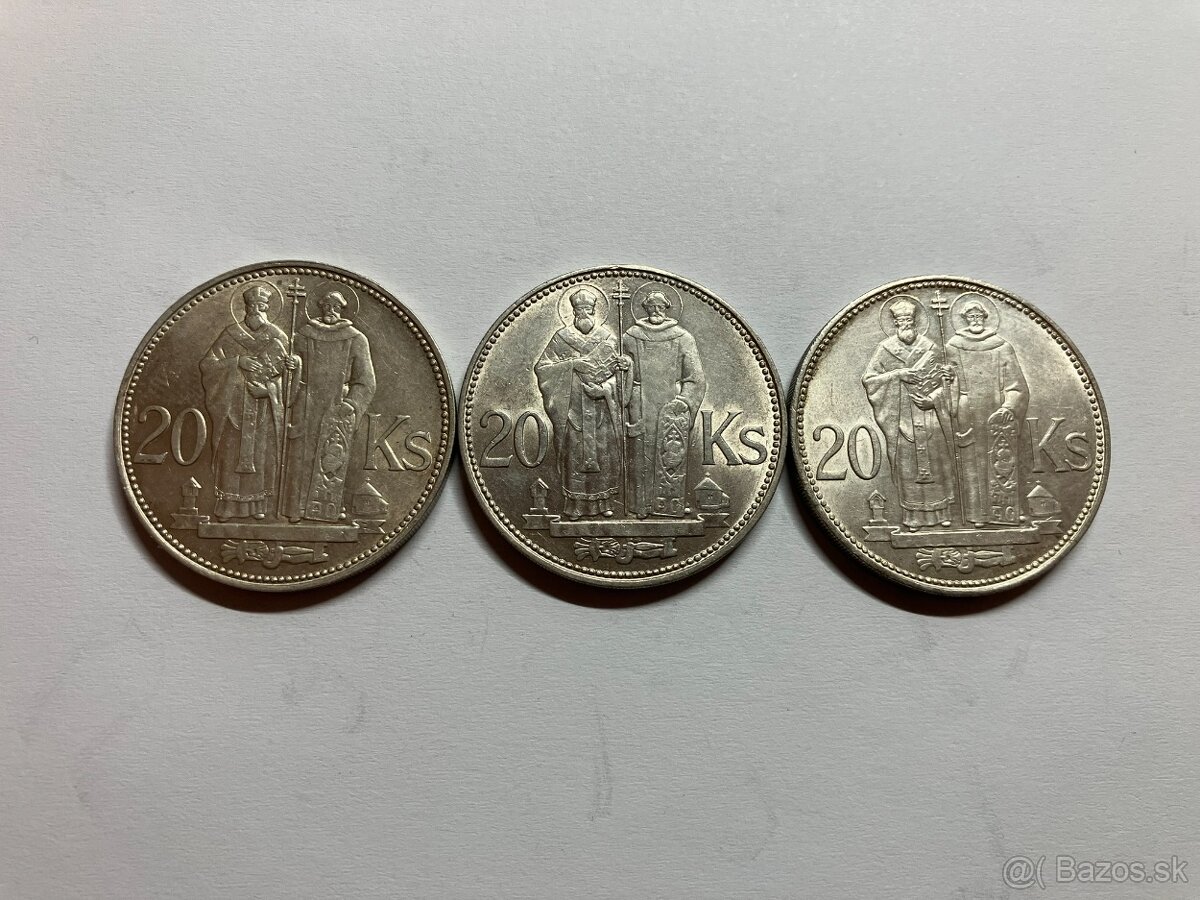 MAGNETICKÁ 20 koruna 1941 Slovenský Štát minca - 7