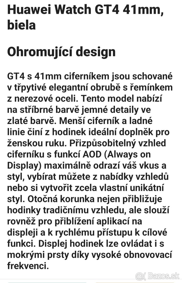 Predam hodinky huawei watch gt 4 - 7