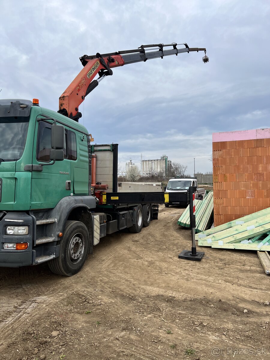 Man Tga hydraulická ruka 6x2 - 7