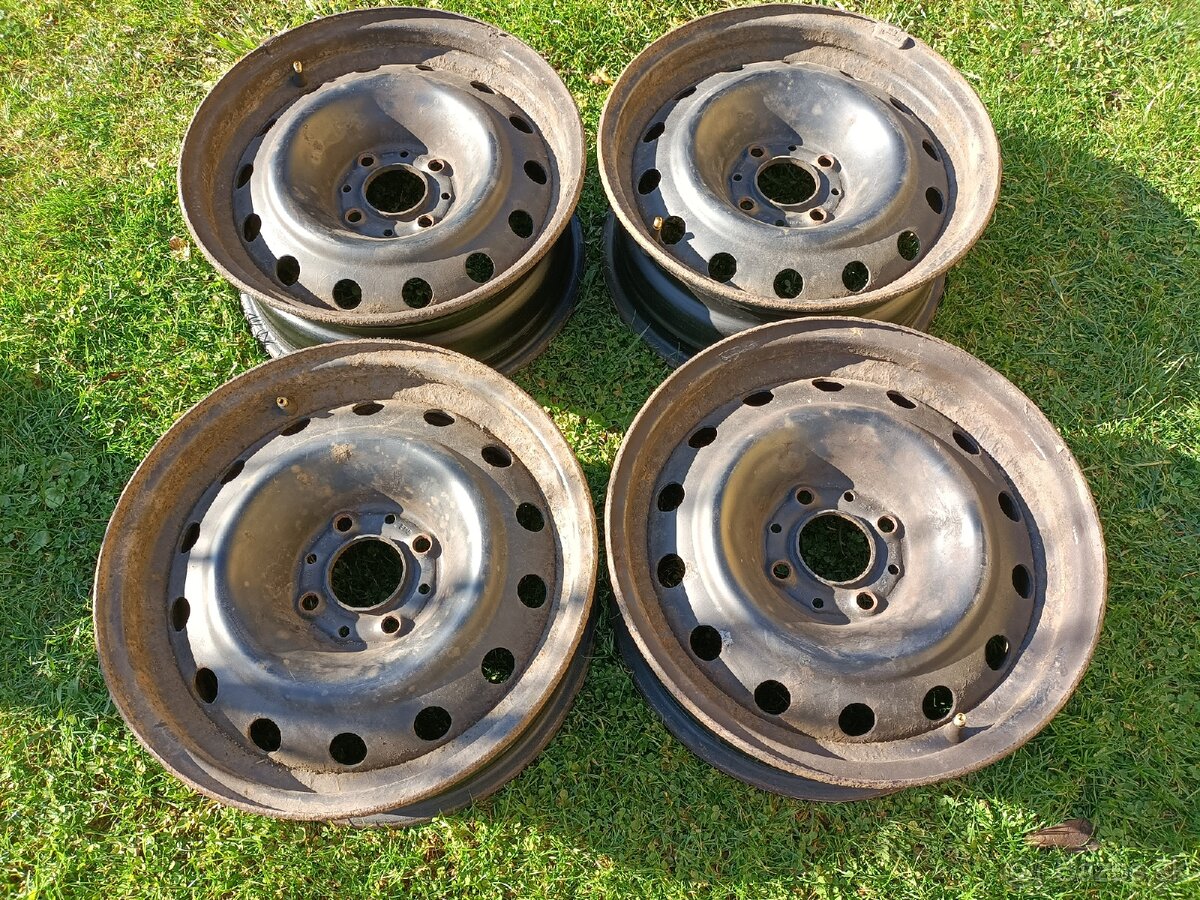 Plechové disky R15 4x108 - 7