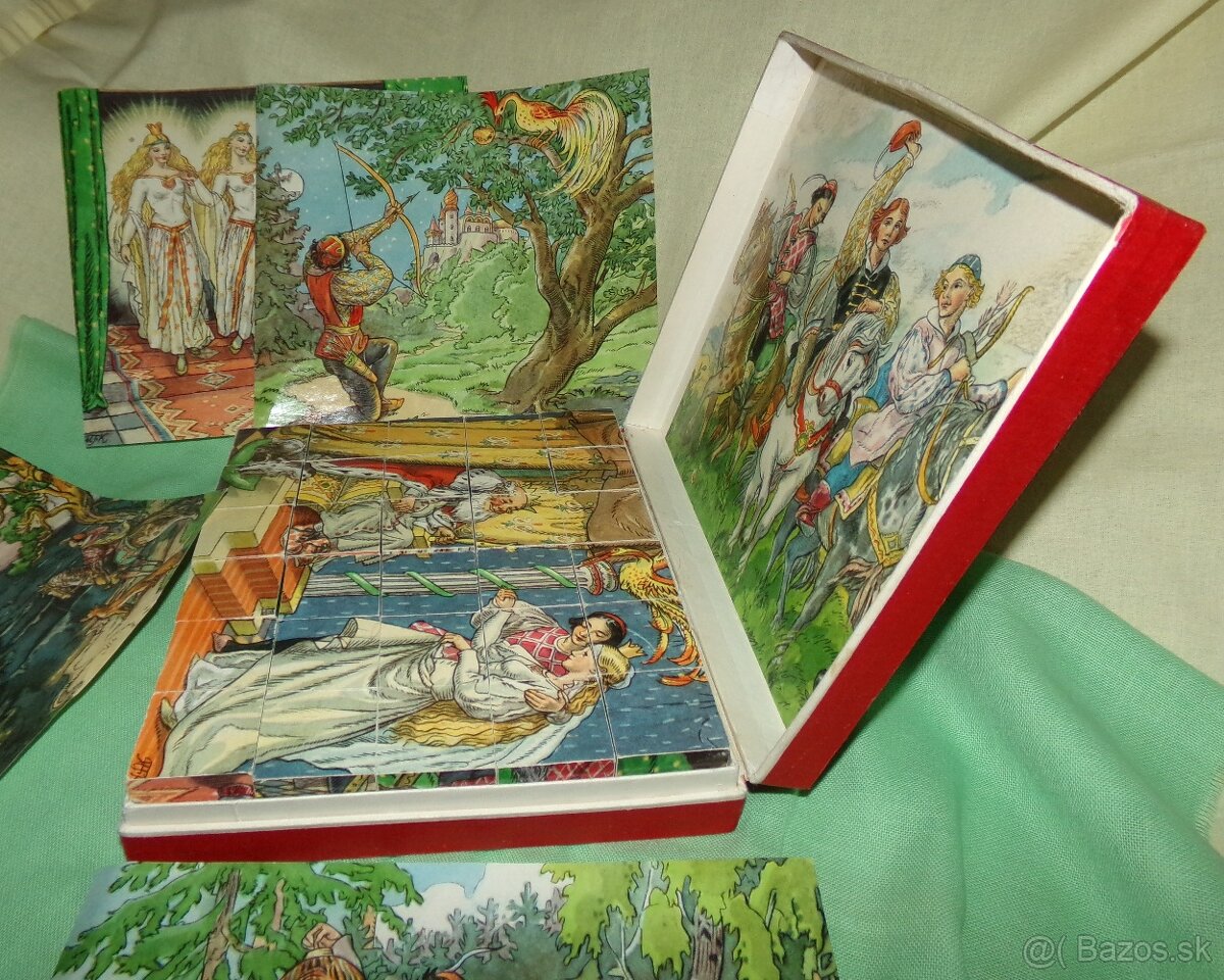 Retro KOCKY M. F. KVĚCHOVÁ - KRÁSNY STAV - 7