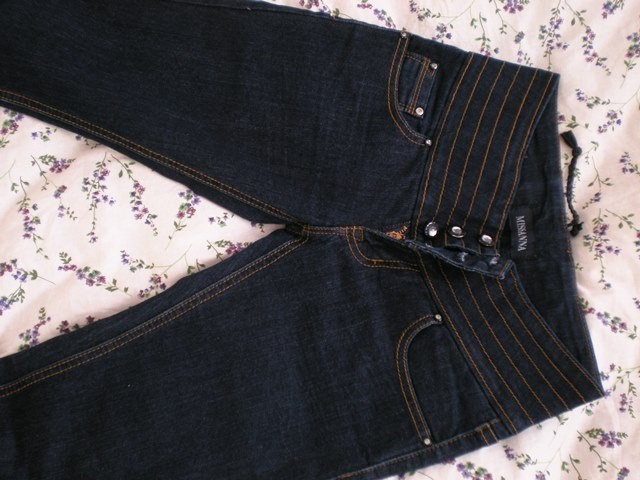 Skinny džínsy Miss Anna, tmavomodré, vel.36 - 7