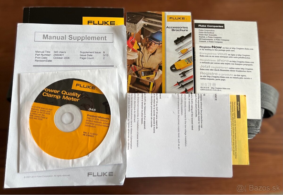 Aktuálne predam Fluke 345 - merač kvality el.energie - 7