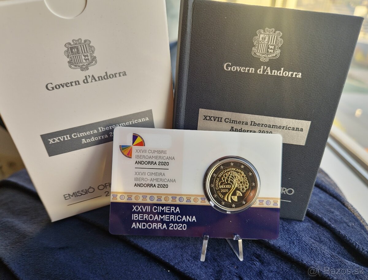 2eur.sk - pamätné 2€ euro Andorra - Proof + BU - 7