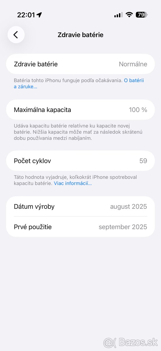 iPhone Air 256GB Cloud White - 7