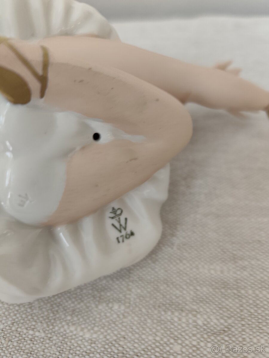 Wallendorf baletka žena porcelánová soška - 7