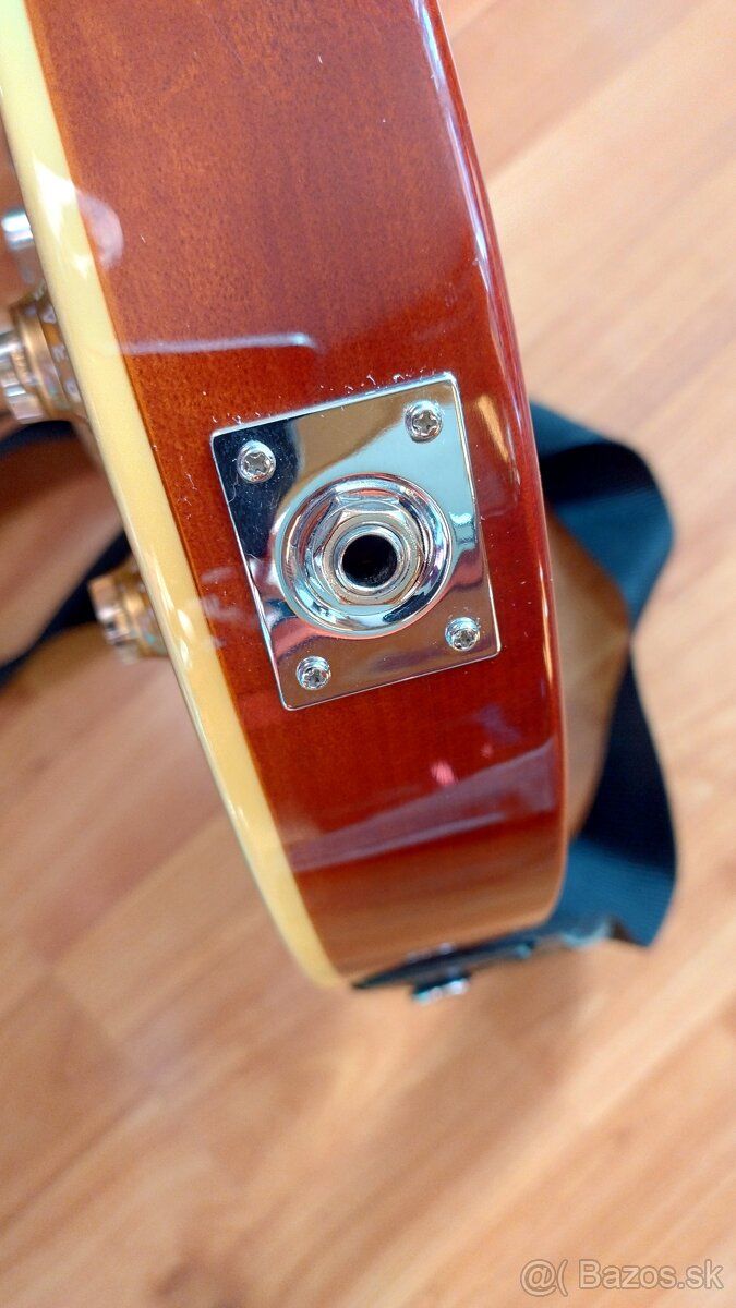 Elektricka gitara Vintage V100 Flame Iced Tea - 7