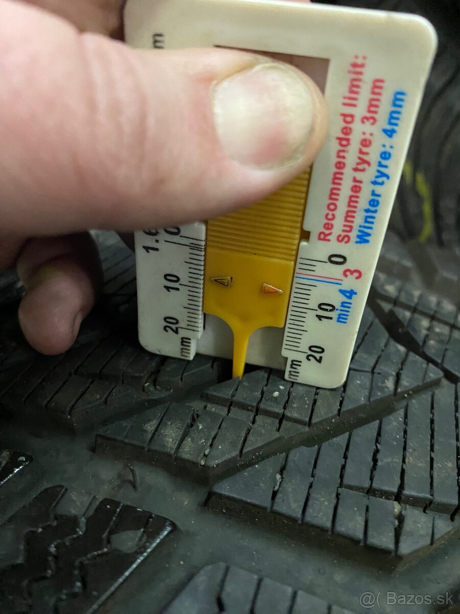 5x114,3 R16 6,5J ET50 Mazda + 215/60 R16 zimné - 7