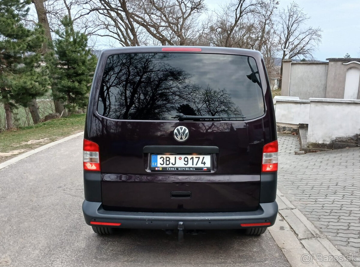 VW CARAVELLE T5.1,AC,WEBASTO,8míst,161tkm,ALU,TZ,1.maj - 7