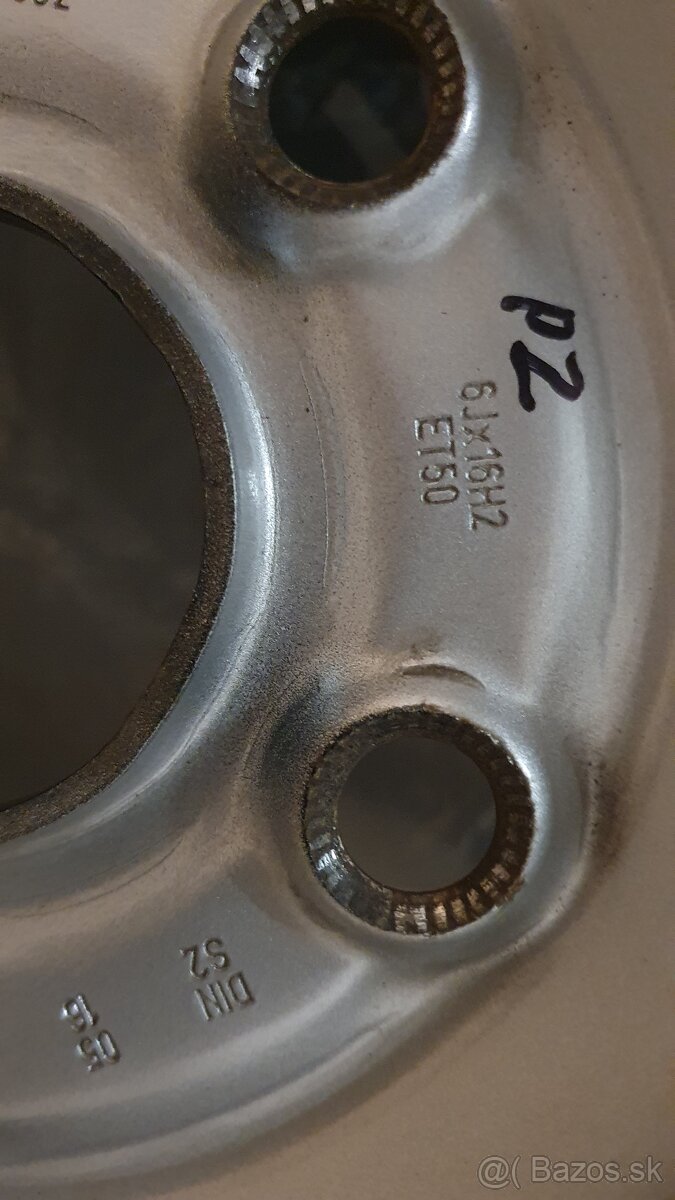 Predám kolesá rozteč 5x112 R16 - 7