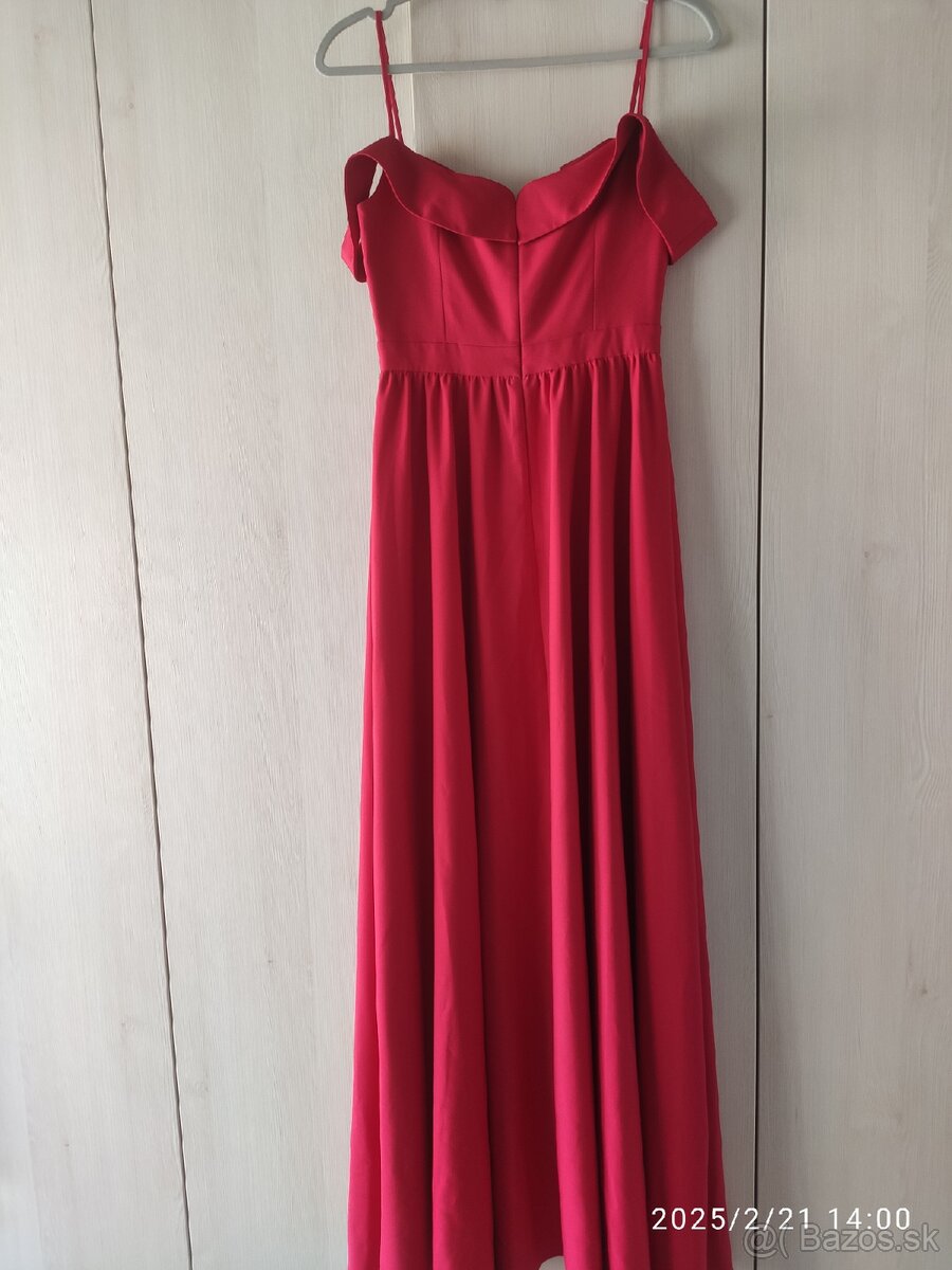 Maxi šaty (veľkosť M, ale sedí skôr na S) - 7