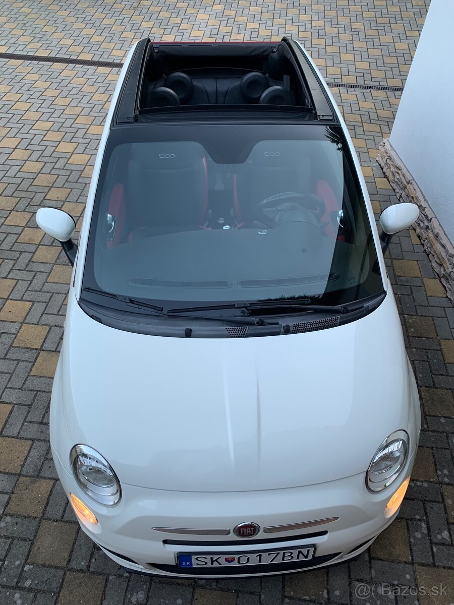 Fiat 500C 1,2 benzín,35800km - 7