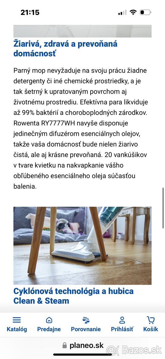 Tyčovými vysávač s psrným mojom Rowenta - 7