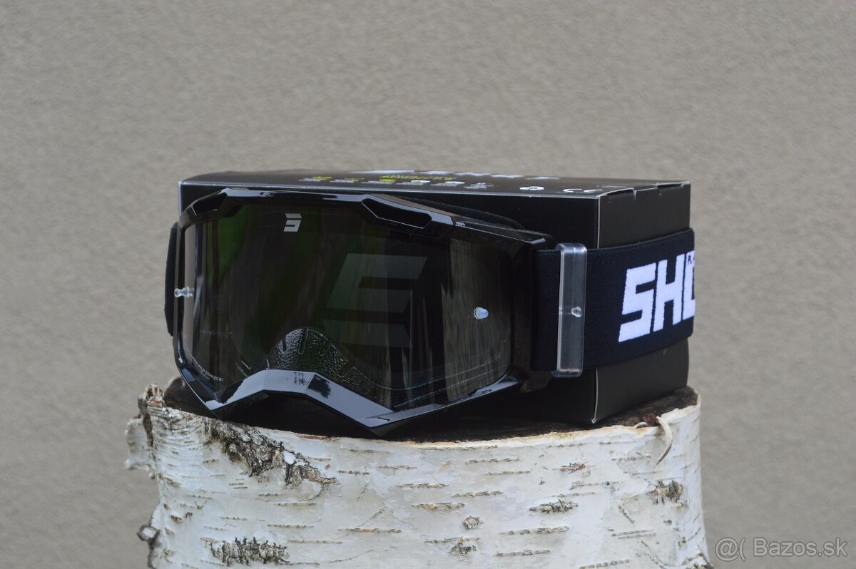 Okuliare prilba homologovaná 06 čierna sivá shot - 7