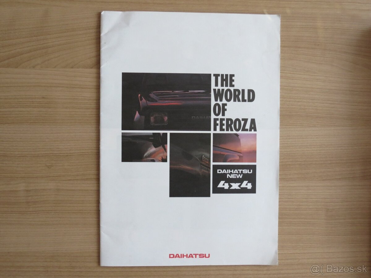 Prospekty Subaru Mazda Toyota Nissan Mitsubishi a další. - 7