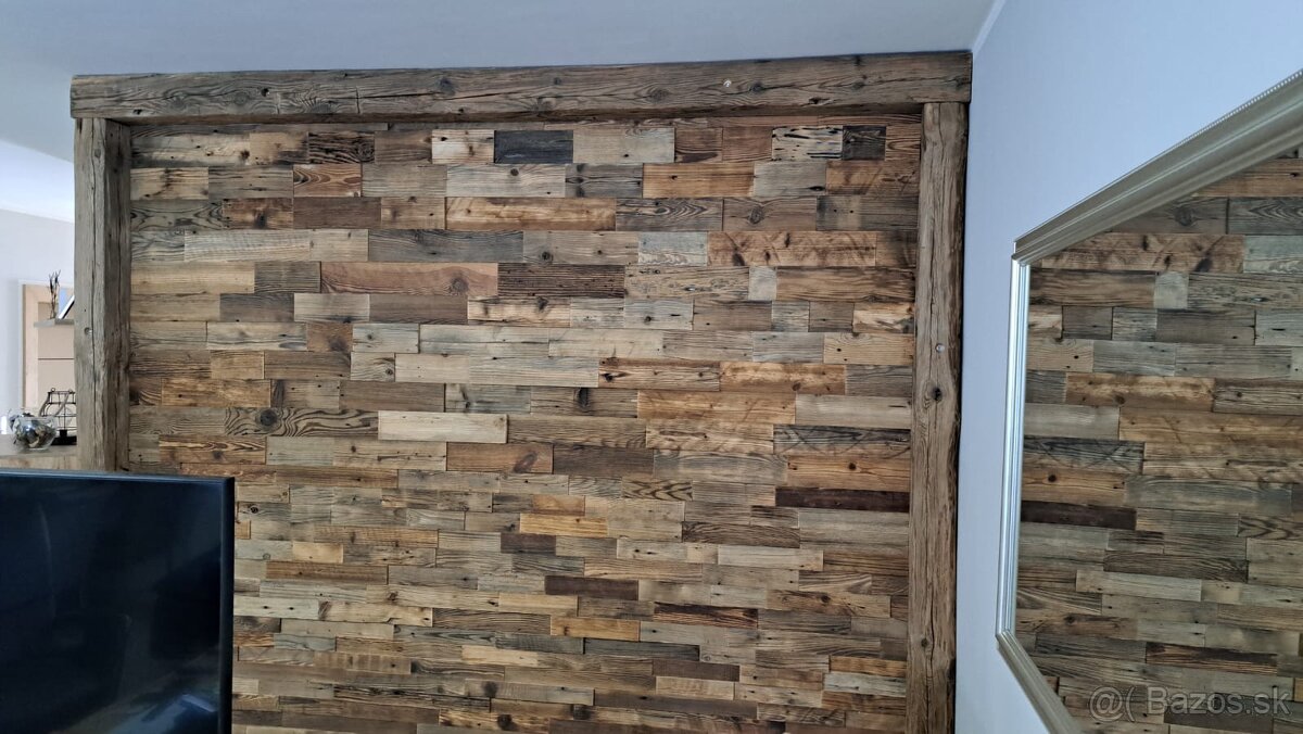 Luxusný obklad zo starého dreva 3D – 100 % originál - 7