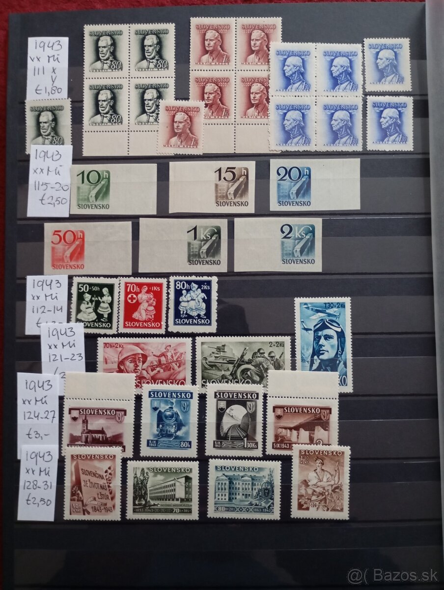 Album známok Slovenský štát. - 7