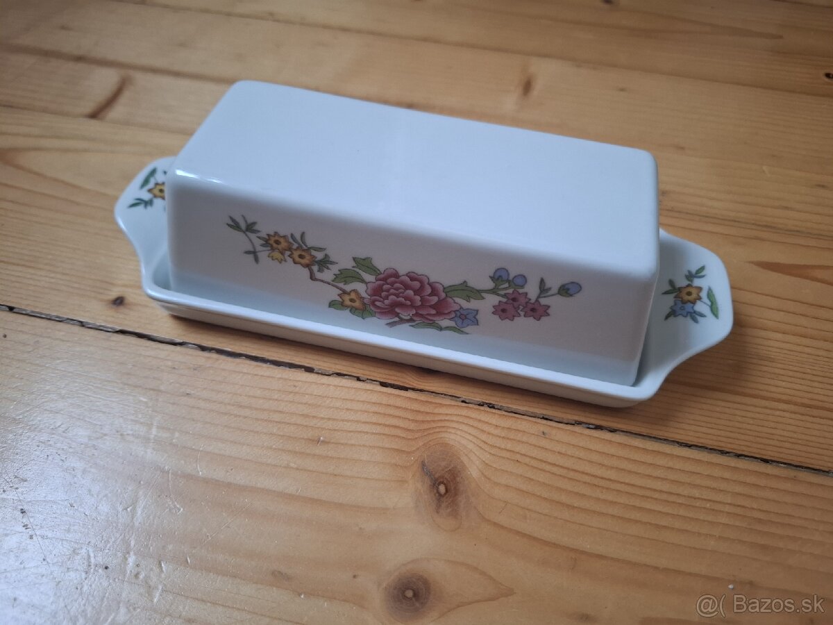 Historická porcelánová maselnička - 7