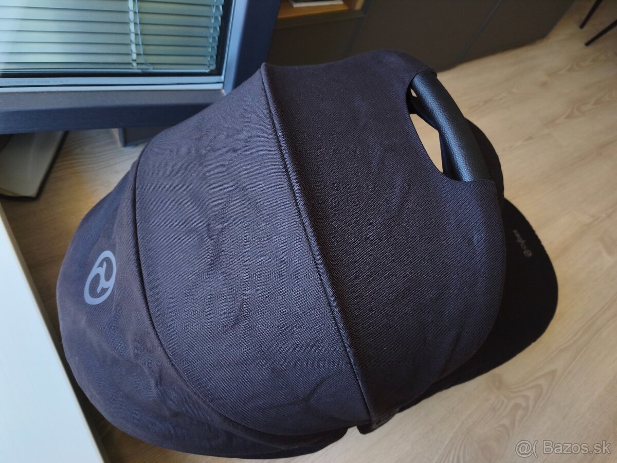 Krásna vanička Cot S Lux/Moon Black-Black - 7