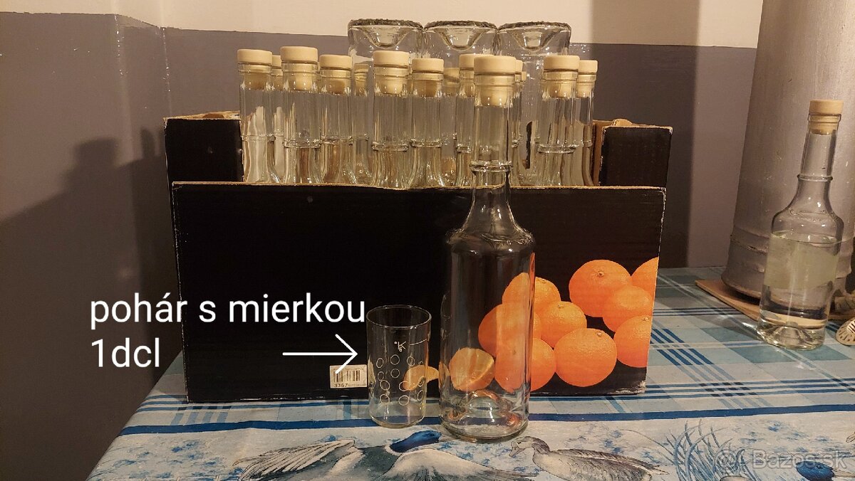 Okrasné fľaše na pálenku - 0,5L - 7