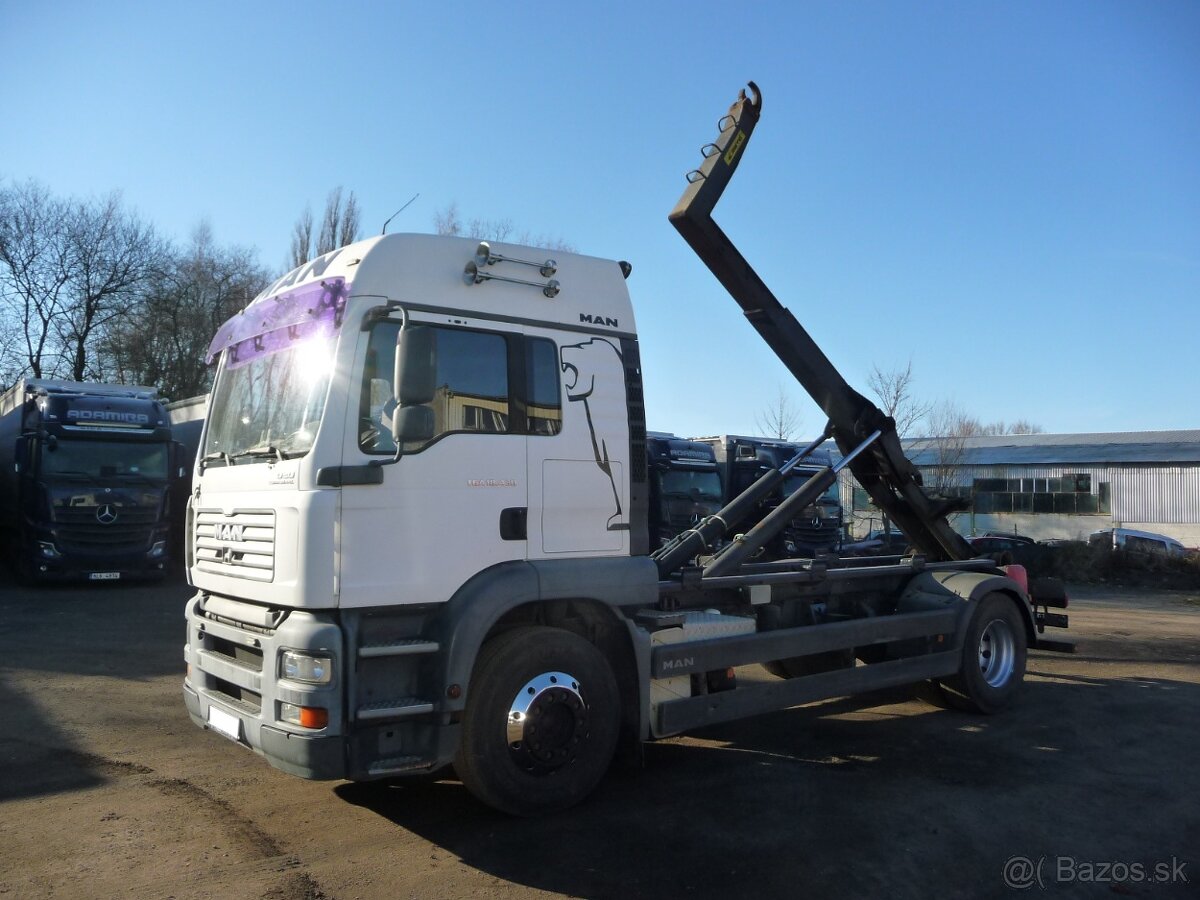 MAN 430 TGA 4x2 19t 11/2006 včetně kontejneru - objem 12m³ - 7