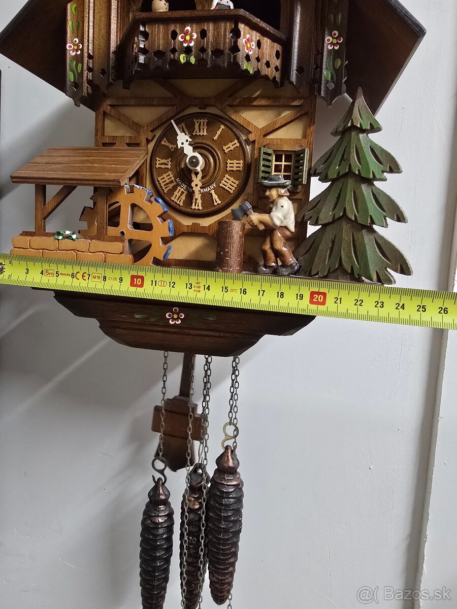 kukučkové hodiny v štýle chaty - 7