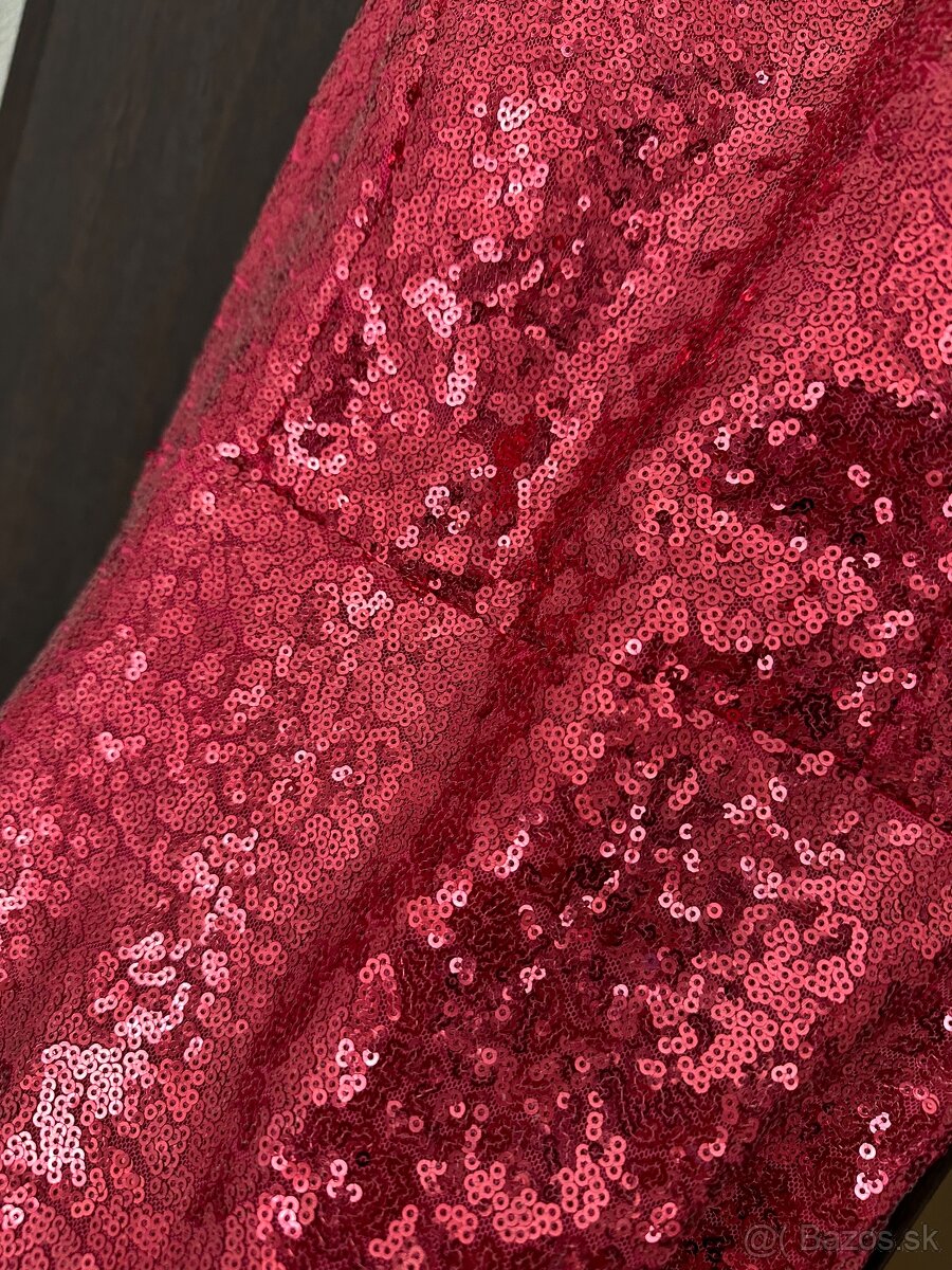 Flitrovane luxusne spolocenske saty - 7