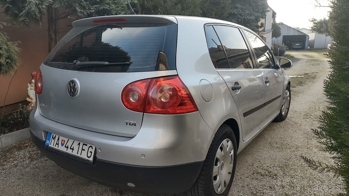 VW GOLF 5 1,9TDI DSG - Automat - 7