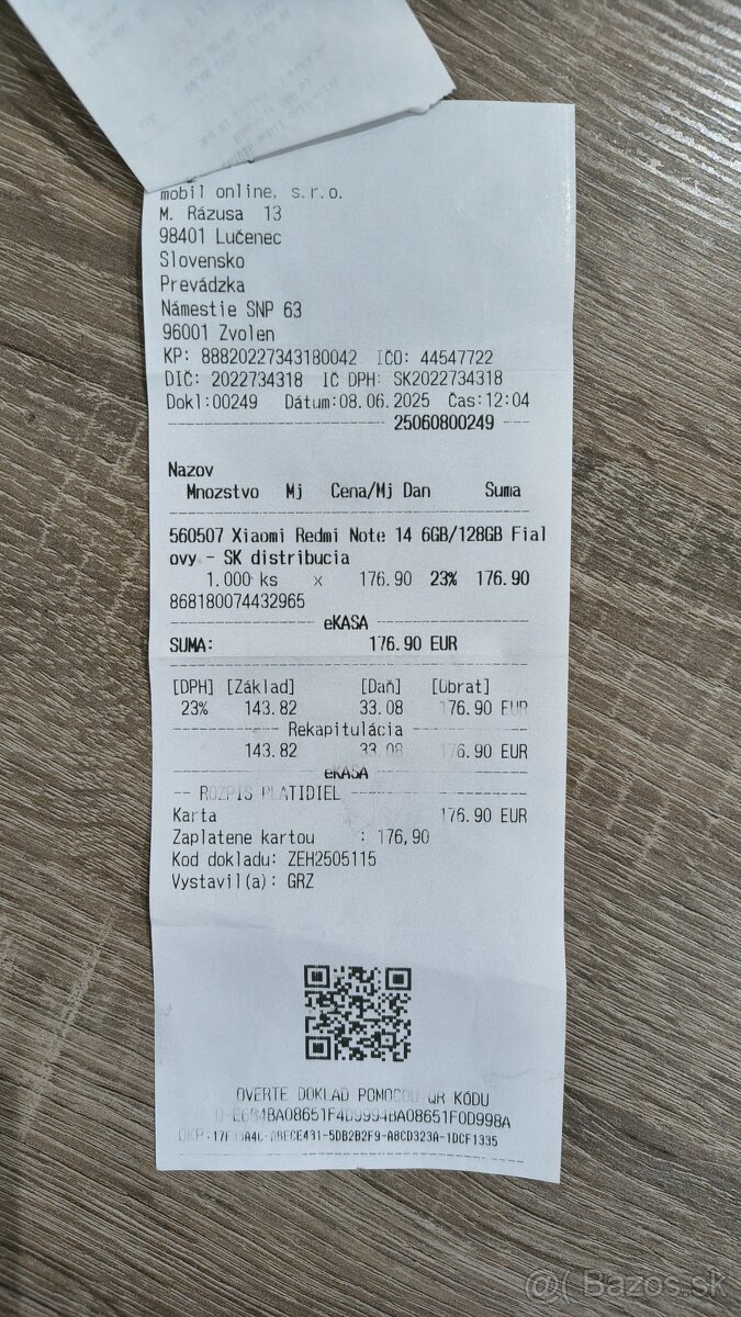 Predám Xiaomi Redmi Note 14 - 7