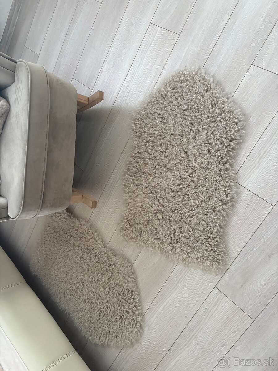 SVINDINGE Koberec, béžová, 55x85 cm - 7