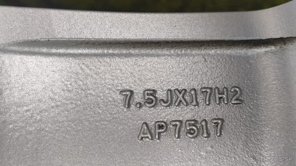 ALUTEC Germany 7.5J ET 28 zimne Continental 225 50 R17 5x112 - 7