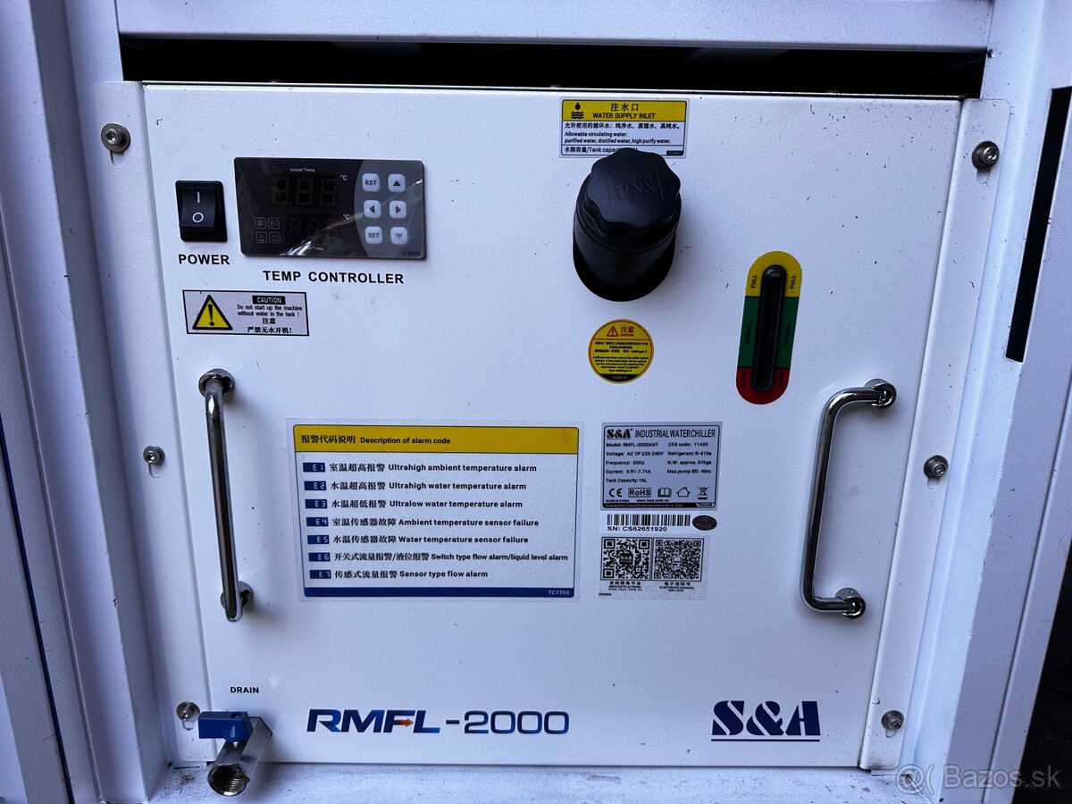 Laserové čistiace zariadenie CW - 2000W - 7