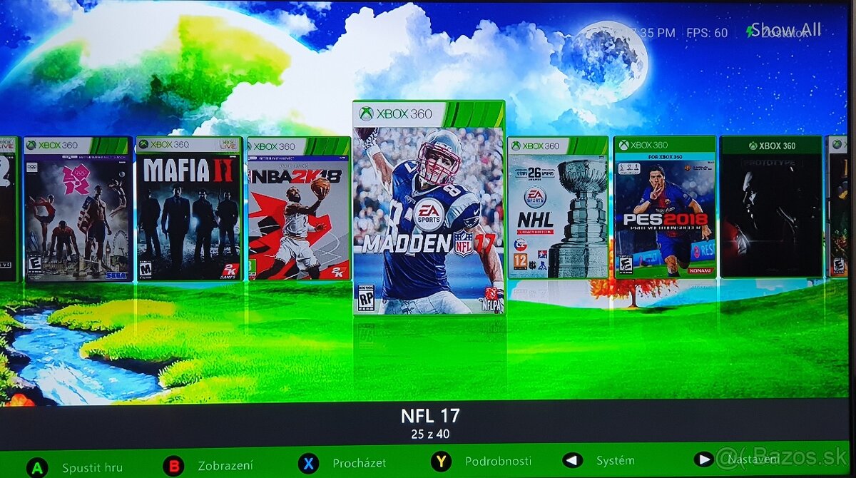 XBOX 360 RGH + kinect a 1 ovládačXBOX 360 RGH + kinect - 7