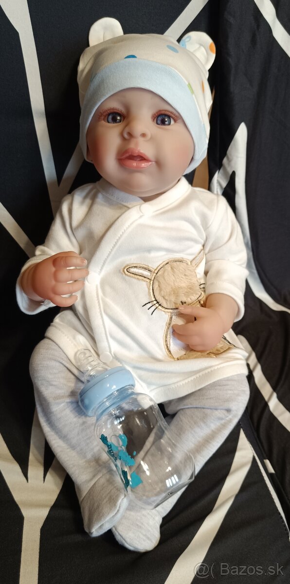 Realistická bábika chlapček Samko - 7
