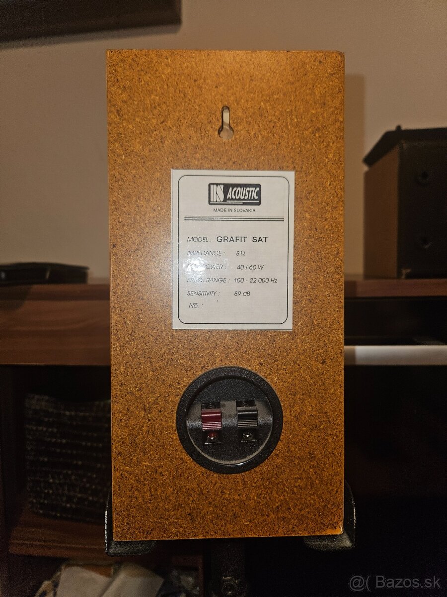 Predam stlpovevreproduktory, center a subwoofer BSaccoustic - 7