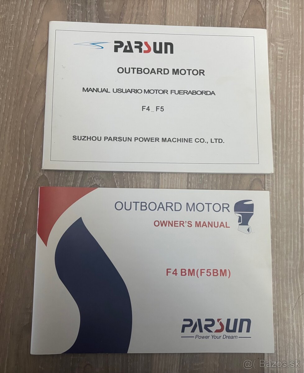 Parsun F5BMS lodny zavesny motor - 7