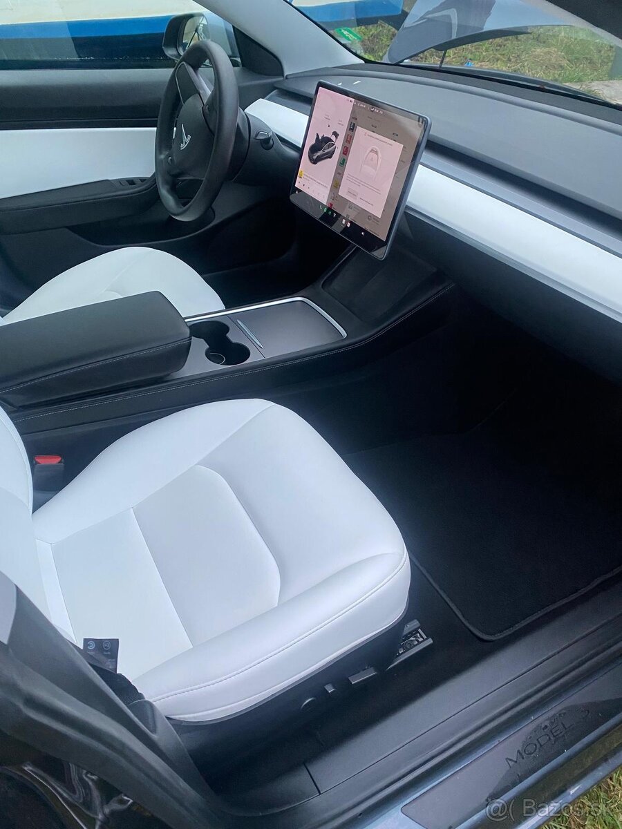 Tesla Model 3 LR, tepelné čerpadlo,bílý interiér,LED Matrix - 7