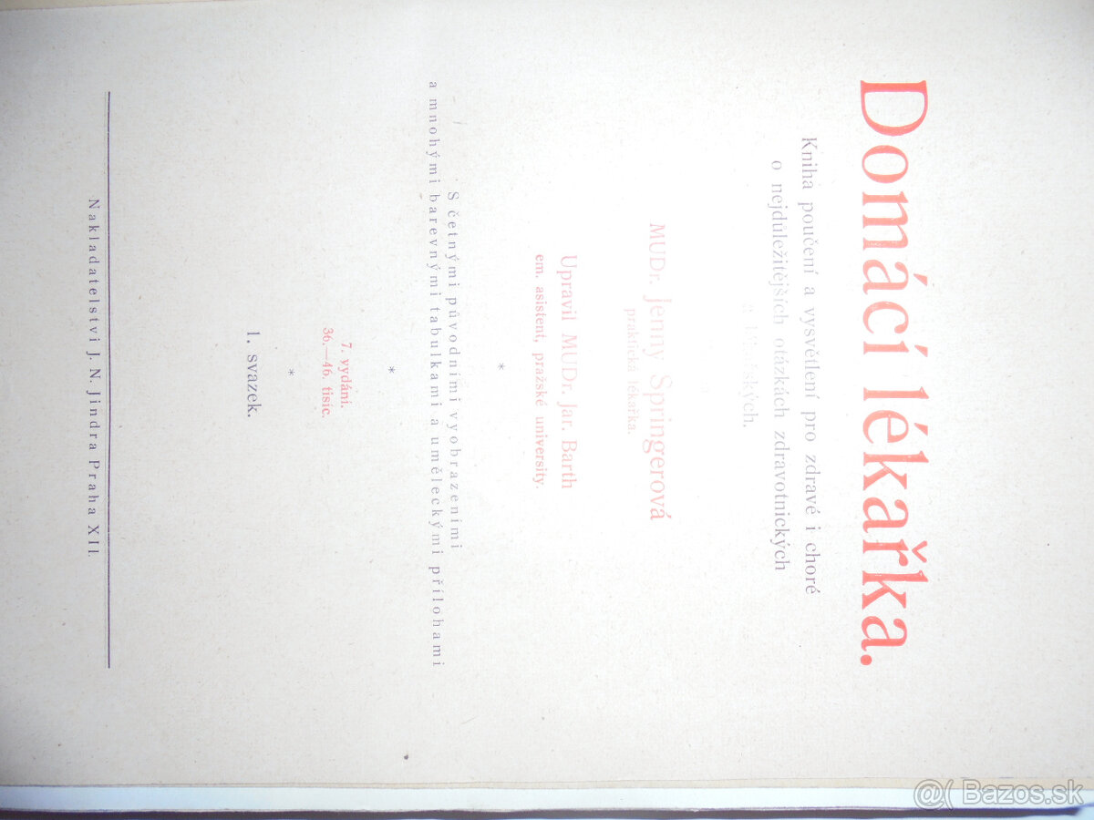 STAROŽITNÉ LEKÁRSKE KNIHY - 7