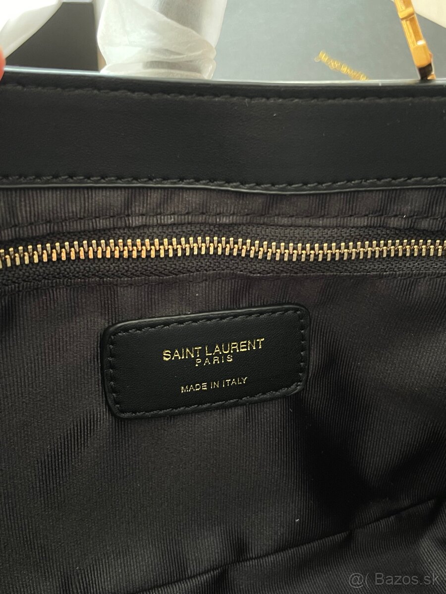 YSL Dámska čierna kabelka - 7