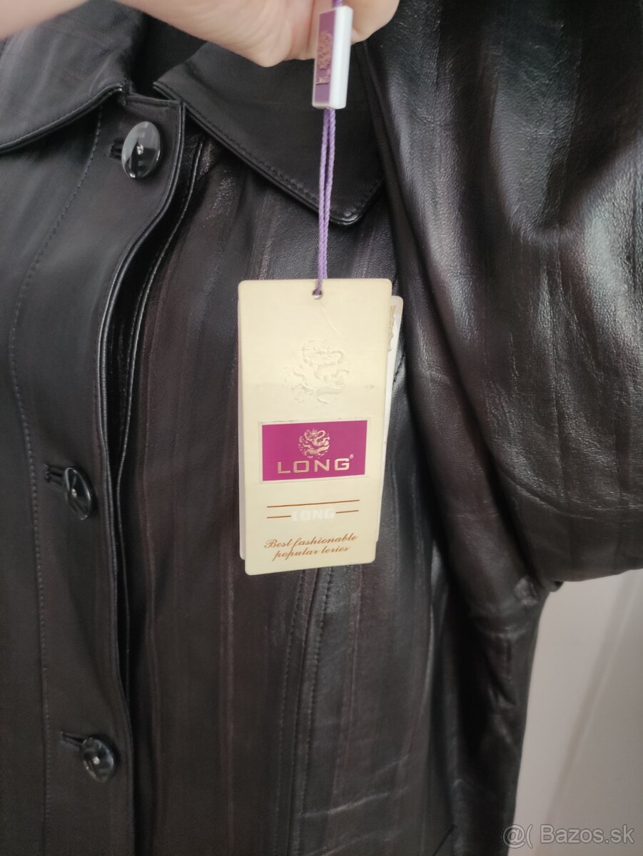 Kožená bunda nová , veľkosť 46-48 - 7