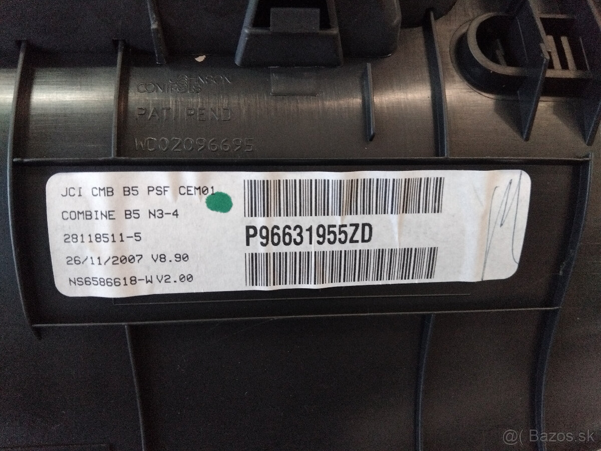 displej Citroen C4 - 7