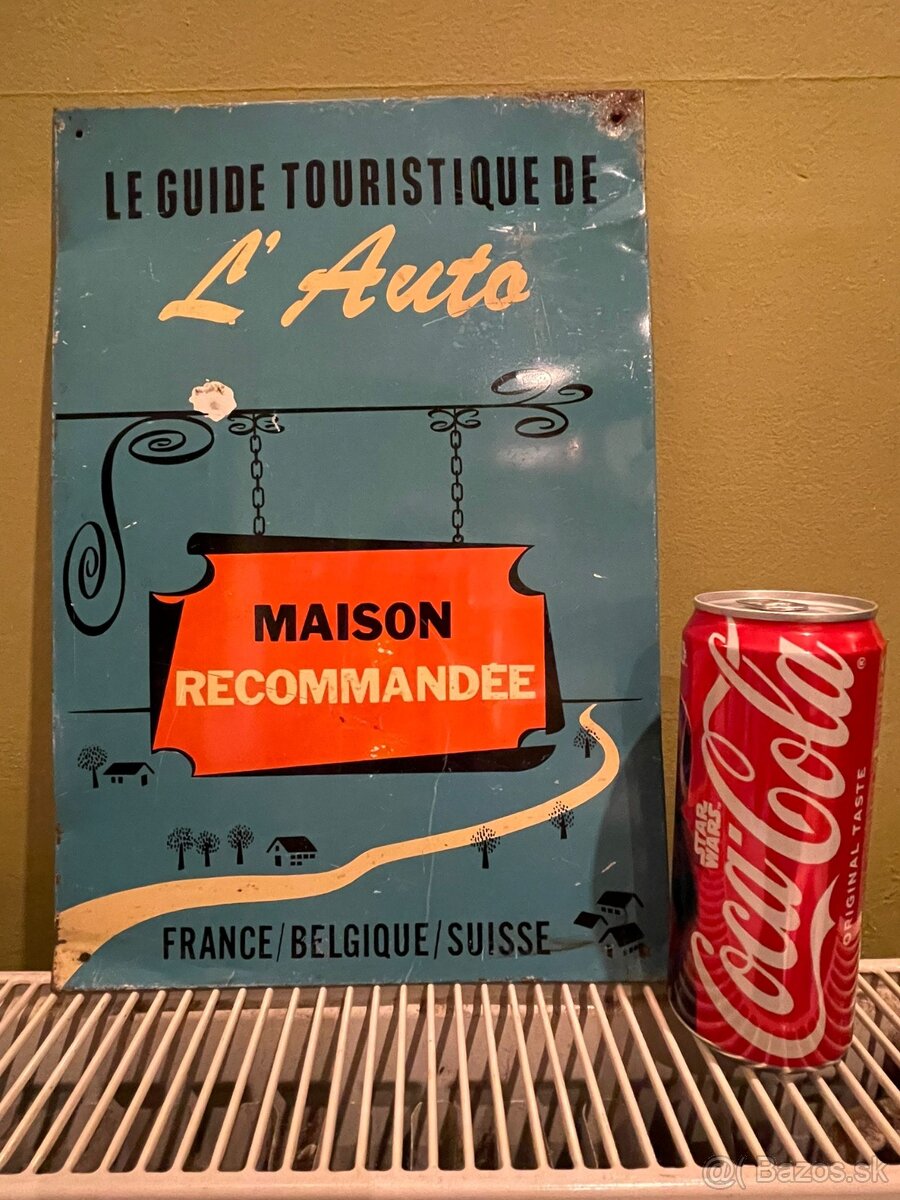 Staré reklamné smaltované tabule - 7